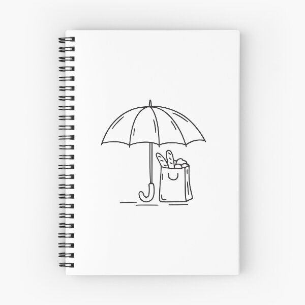 Item preview, Umbrella Beside Grocery Bag designed and sold by rasagamastore.