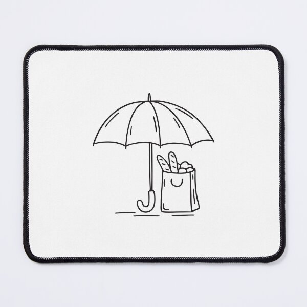 Item preview, Umbrella Beside Grocery Bag designed and sold by rasagamastore.