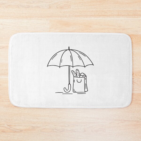 Item preview, Umbrella Beside Grocery Bag designed and sold by rasagamastore.