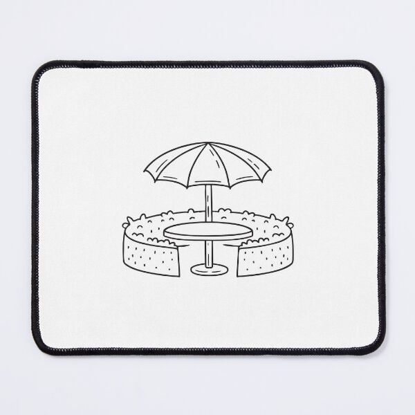 Item preview, Umbrella Table by Hedge Maze at Sunset designed and sold by rasagamastore.