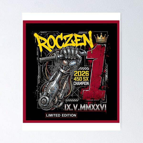 Item preview, Ken Roczen 94 Motocross 2026 450 Sx Champion Design Bionic Street Art Edition designed and sold by fanyis.