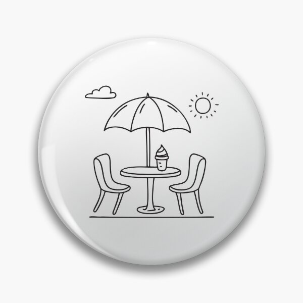 Item preview, Umbrella Table with Ice Cream Cup designed and sold by rasagamastore.