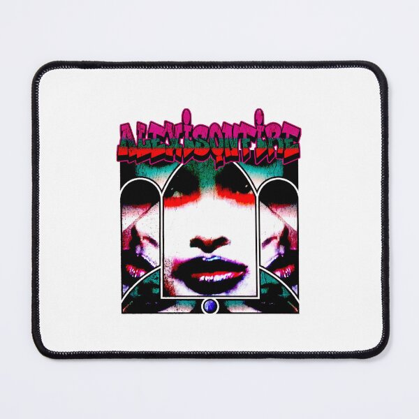 Item preview, Retro Style Crack Face Post Music  designed and sold by AltAesthetic.