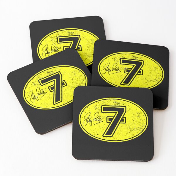 Item preview, Distressed Yellow Number Seven Racer designed and sold by korlarlardan.