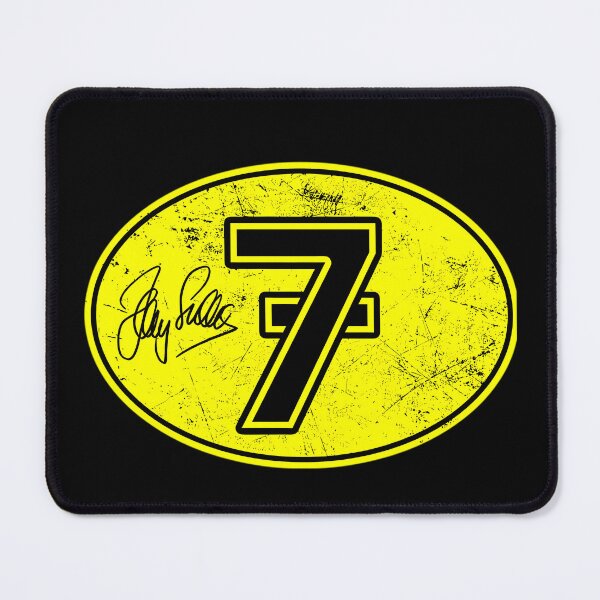 Item preview, Distressed Yellow Number Seven Racer designed and sold by korlarlardan.