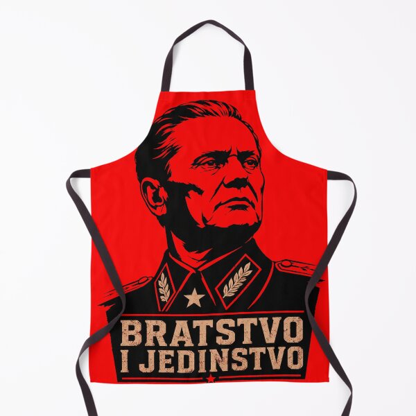 Aperçu de l'œuvre Bratstvo I Jedinstvo – Tito yougoslave Poster créée et vendue par Ravendge.