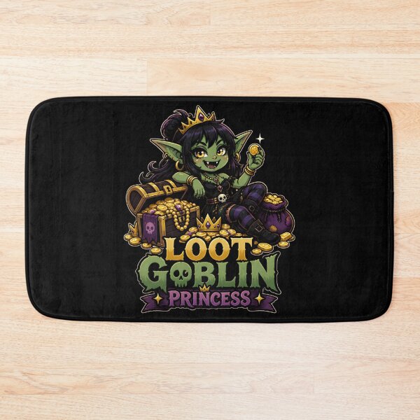 Item preview, Loot Goblin Princess Cute RPG Gamer Fantasy designed and sold by BadhbhArt.