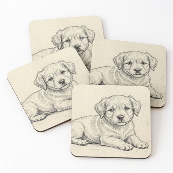 Item preview, Adorable Puppy Sketch designed and sold by LCPcreations.