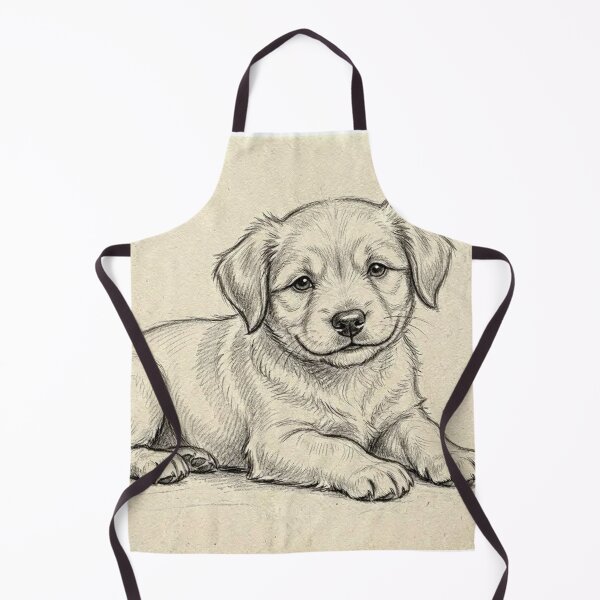 Item preview, Adorable Puppy Sketch designed and sold by LCPcreations.