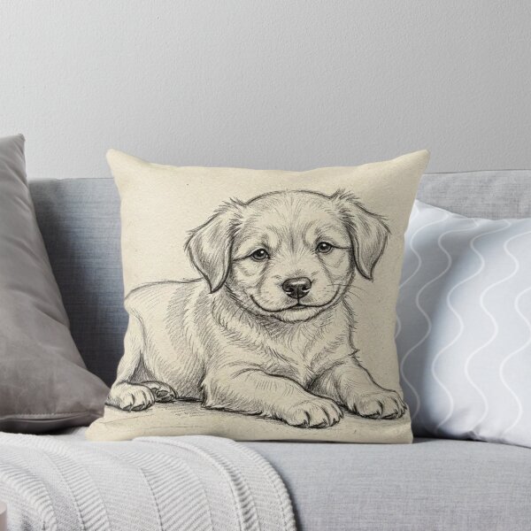 Item preview, Adorable Puppy Sketch designed and sold by LCPcreations.