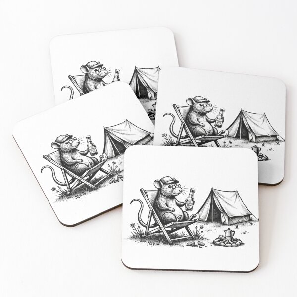 Item preview, Camping Rat designed and sold by NordwaldDesigns.