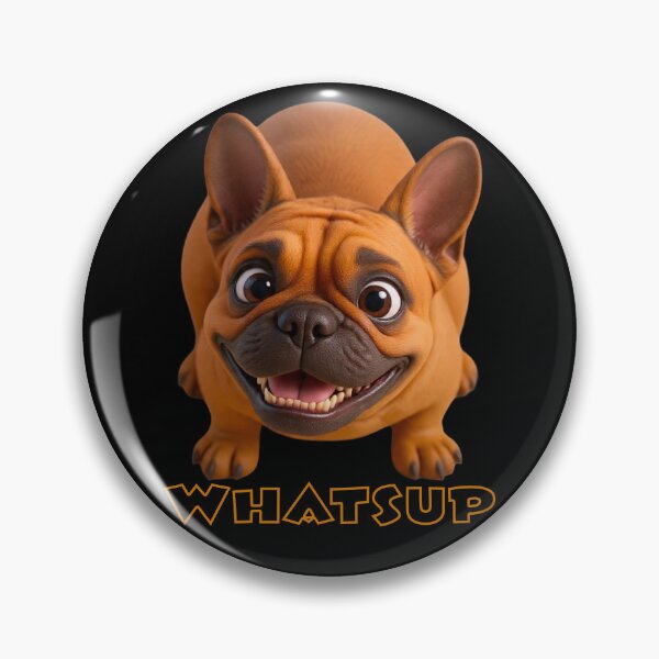 Item preview, French Bulldog WHATSUP designed and sold by SmARTNiki.