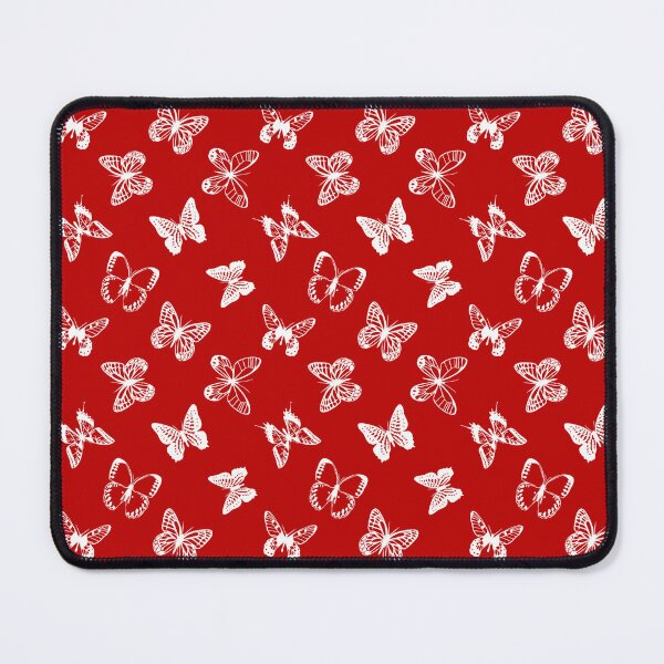 Item preview, Butterfly Pattern Design - Red and White designed and sold by PatternTitan.