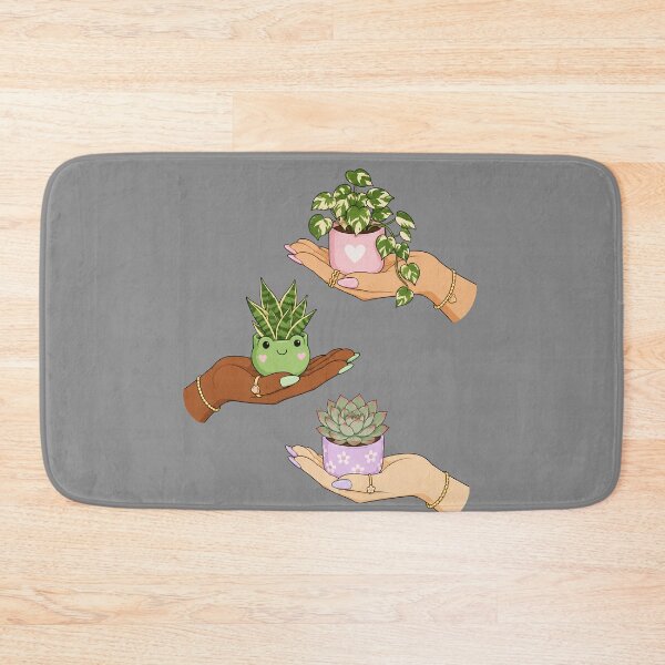 Item preview, Hands Holding Succulents and Pothos Cute Illustration designed and sold by DjFreeq.