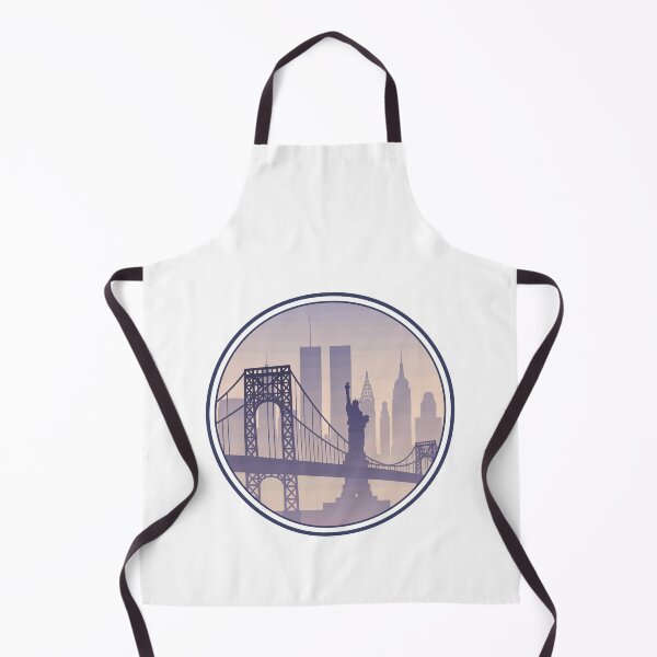 Item preview, New York City Skyline Brooklyn Bridge Statue Of Liberty Empire State Building World Trade Center Classic designed and sold by Simsimah26Parks.