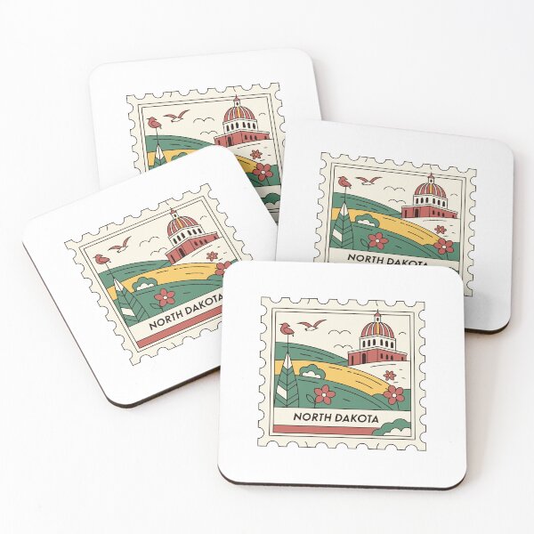 Item preview, North Dakota State Pride Travel Resident Souvenir United States designed and sold by Simsimah26Parks.