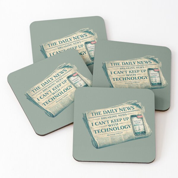 Item preview, Breaking News – I Can't Keep Up With Technology designed and sold by Aimetoi.