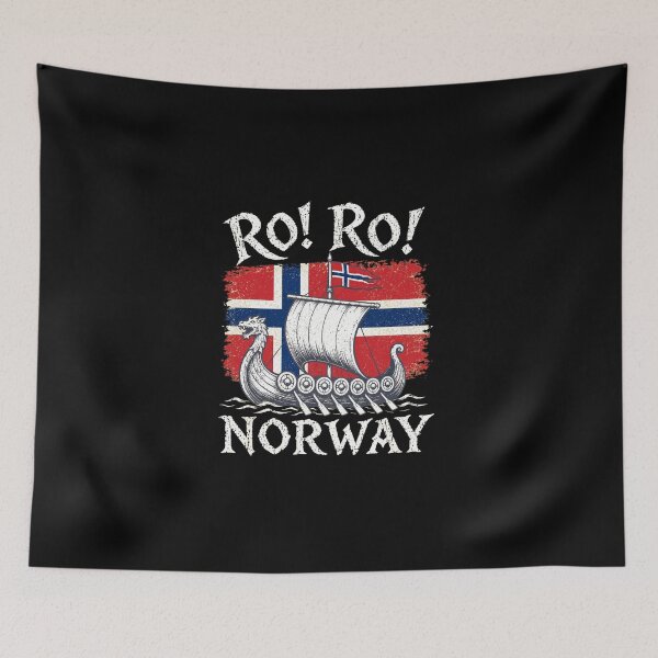 Aperçu de l'œuvre Ro Ro, navire viking norvégien, football norvégien 2026 créée et vendue par chibichibii.