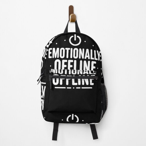 Item preview, Copy of Minimalist Meme Typography Emotionally Offline designed and sold by Tharaazu.