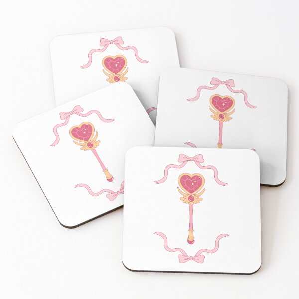 Item preview, Magical Heart Scepter with Coquette Bows and Wavy Ribbons ✨ designed and sold by ✨Kessy von Kunstler✨.