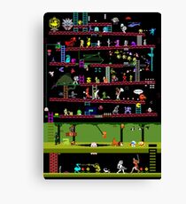 50 Video Game Classics Canvas Print