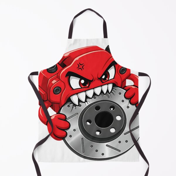 Item preview, Biting Kawaii Chibi Brake Caliper Funny Stopping Power designed and sold by MUGEN WORKS.