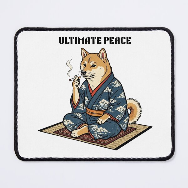 Item preview, Dog smoking sticker designed and sold by Niksenberg.Creations.