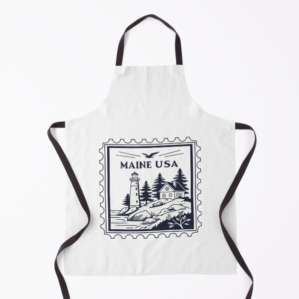 Item preview, Maine Usa Lighthouse Coastal Travel State Pride designed and sold by Simsimah26Parks.