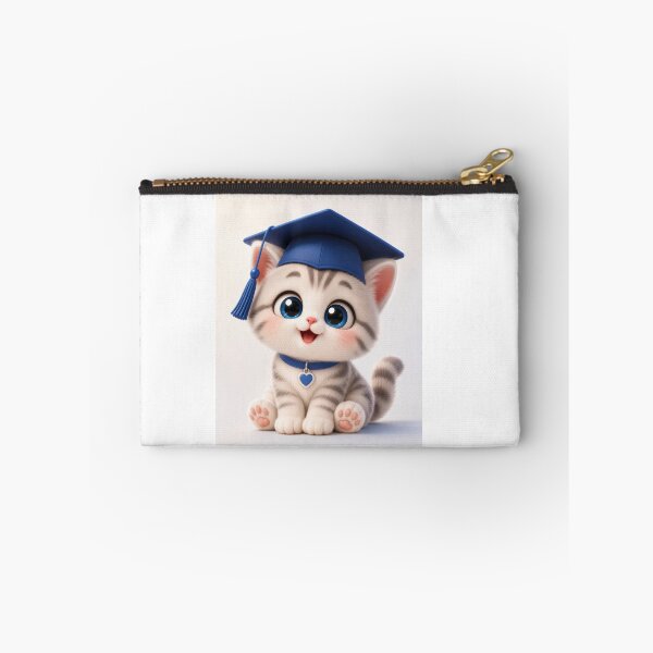 Item preview, Cute Graduation Kitten | Kawaii Cat Graduate | Adorable School Graduation Gift designed and sold by dreamybyana.