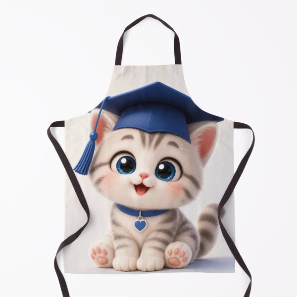 Item preview, Cute Graduation Kitten | Kawaii Cat Graduate | Adorable School Graduation Gift designed and sold by dreamybyana.