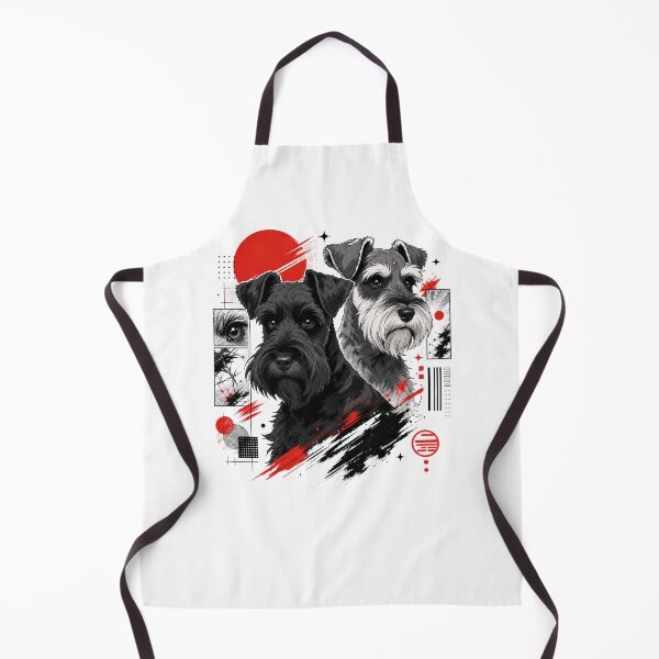 Item preview, Schnauzer Dog Lover Urban Kawaii Streetwear designed and sold by AntiqueImages.