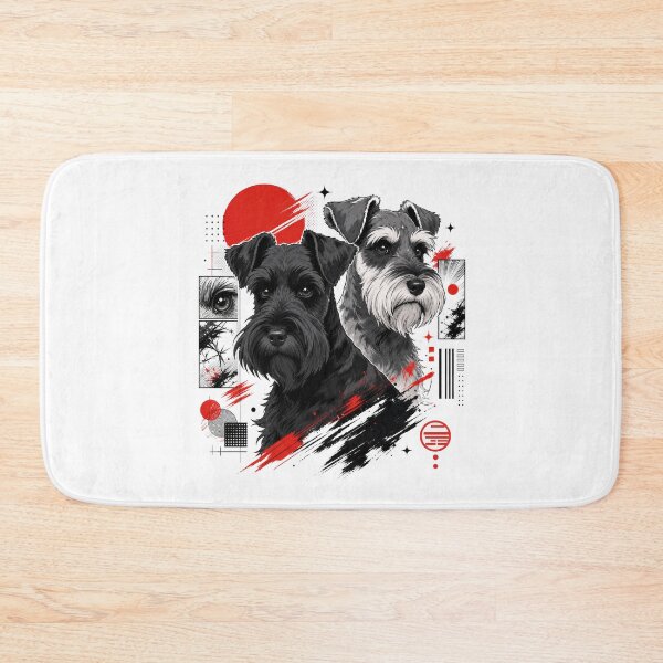 Item preview, Schnauzer Dog Lover Urban Kawaii Streetwear designed and sold by AntiqueImages.