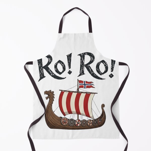 Item preview, Norway Viking Row Ro! Ro! Supporter Longship Retro Graphic designed and sold by haitrieuic96.