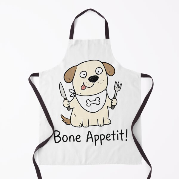 Item preview, Bone Appetit - Funny Dog Pun & Cute Bone designed and sold by FancySoulSS.