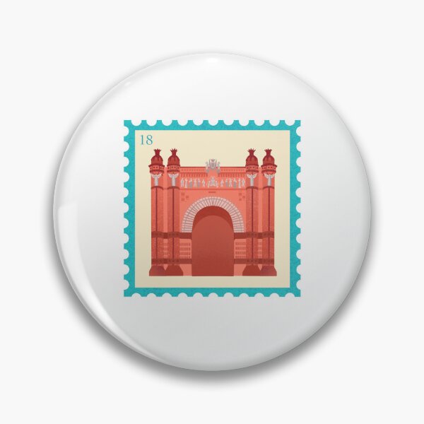 Artikelvorschau, Arc De Triomf Barcelona Spanien Reise-Wahrzeichen-Souvenir 18 entworfen und verkauft von Simsimah26Parks.