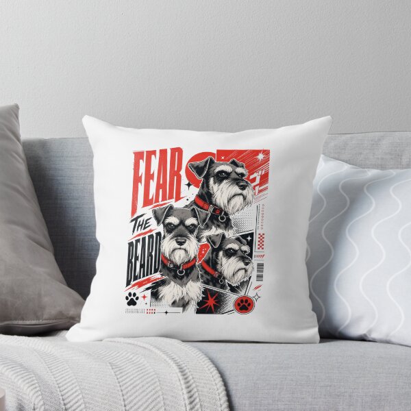 Item preview, Schnauzer Dog Lover Urban Style Bold Beards designed and sold by AntiqueImages.