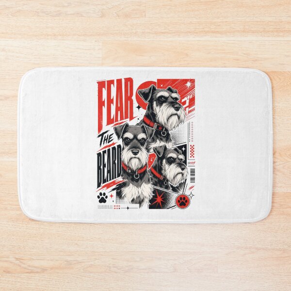 Item preview, Schnauzer Dog Lover Urban Style Bold Beards designed and sold by AntiqueImages.