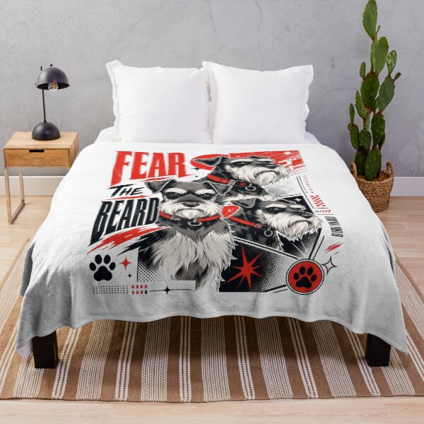 Item preview, Schnauzer Dog Lover Urban Style Bold Beards designed and sold by AntiqueImages.