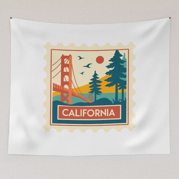 Item preview, California Golden Gate Bridge Travel Souvenir Resident Visitor designed and sold by Simsimah26Parks.