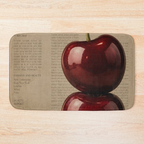 Item preview, Retro Cherry Editorial Poster designed and sold by Quiet Sun.