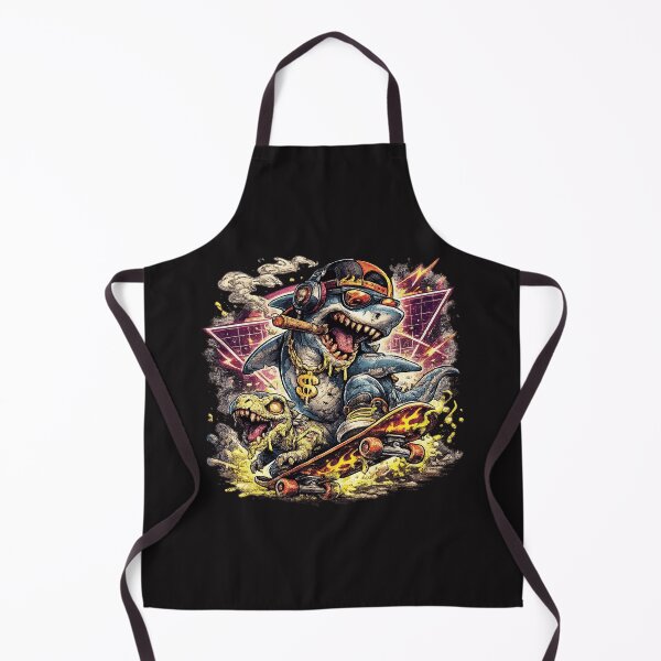 Item preview, Skater Shark Street Boss designed and sold by JuanitaWolfi.