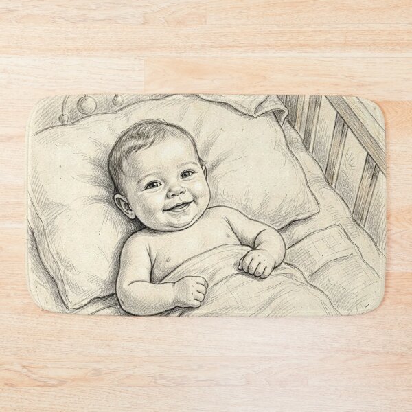 Item preview, Infant with a Smile designed and sold by LCPcreations.