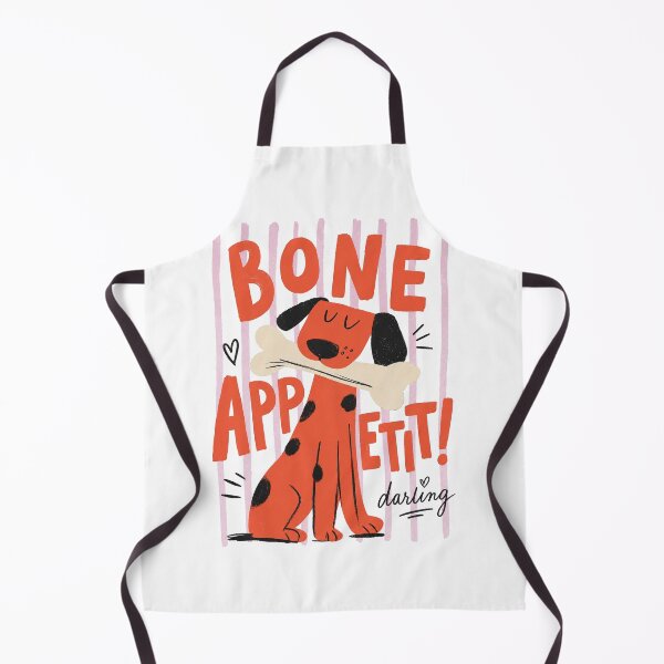 Item preview, Bone Appetit - Cute Dog Lover French Pun designed and sold by FancySoulSS.