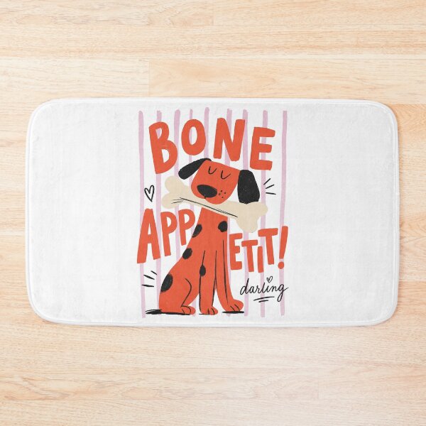 Item preview, Bone Appetit - Cute Dog Lover French Pun designed and sold by FancySoulSS.