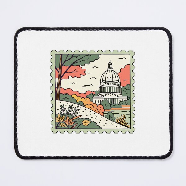 Item preview, Capitol Building Landmark Travel Souvenir designed and sold by Simsimah26Parks.