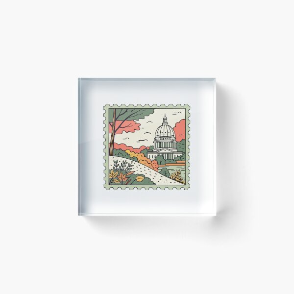Item preview, Capitol Building Landmark Travel Souvenir designed and sold by Simsimah26Parks.