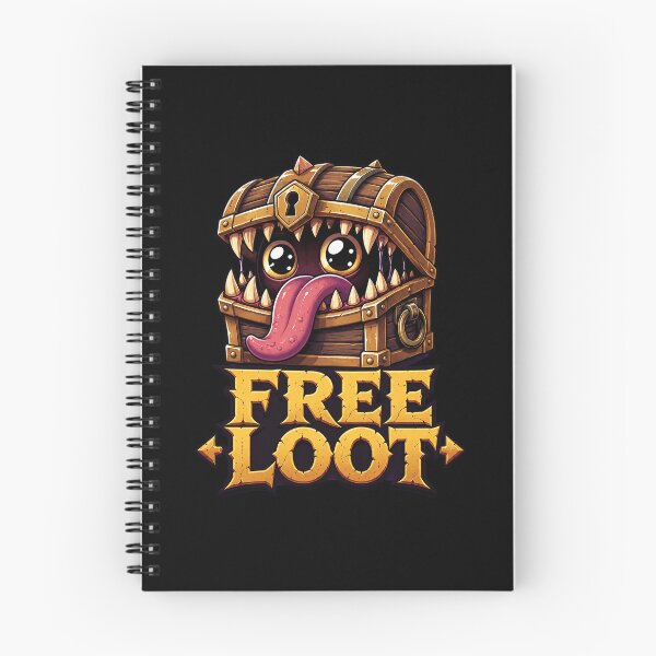Item preview, Cute Mimic Monster - Free Loot Tabletop RPG designed and sold by BadhbhArt.