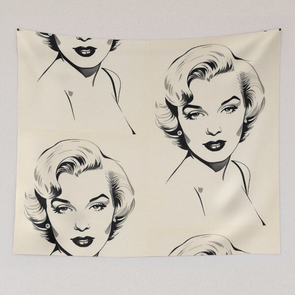 Item preview, Cinema - Legendary Hollywood Actress, Glamorous Icon of the 1950s designed and sold by Beat-It.