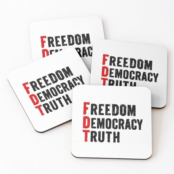 Item preview, FDT Freedom Democracy Truth Human Rights Activism Patriotism designed and sold by HumansStuck12.