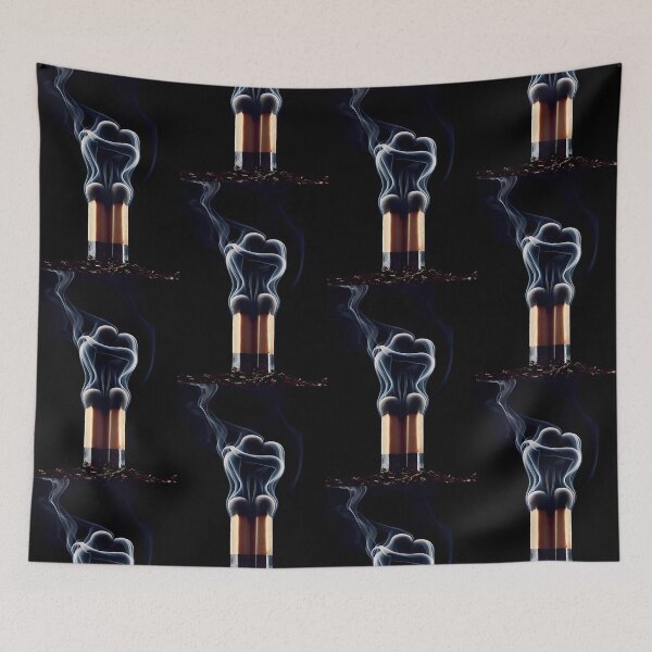 Item preview, Two Matches Embracing in Smoke, Romantic Couple Formed by Matches Smoke designed and sold by Matt_Smith.